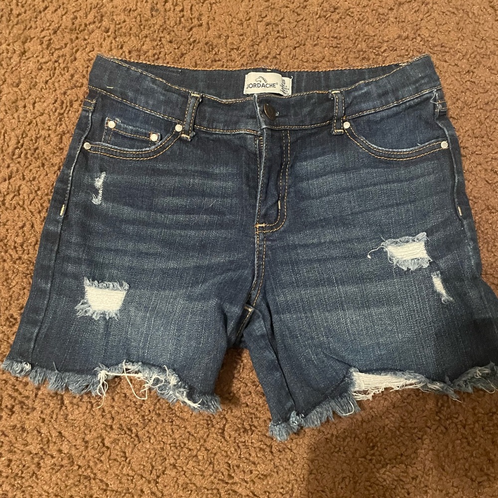 Jordache Jean shorts, size kids 10